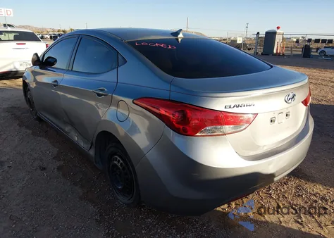 2013 Hyundai Elantra Gls from USA, damaged, VIN KMHDH4AE8DU556031